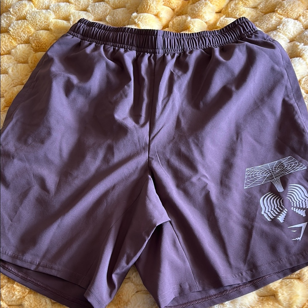 Gymshark Mauve Athletic Shorts